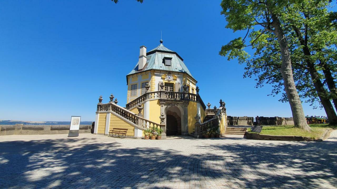 Pension Goldstueck Бад-Шандау Екстер'єр фото